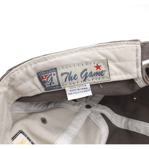 Montana State‎ University Bobcats Strapback Mesh Hat Ball Cap Gray NCAA The Game - Picture 7 of 7